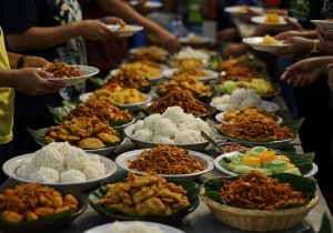 Indonesische Rijsttafel